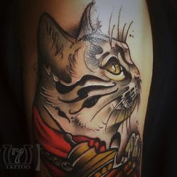 -幸运7纹身刺青Lucky7tattoo