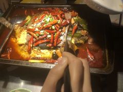 -探鱼·鲜青椒爽麻烤鱼(广州欣荣广场店)