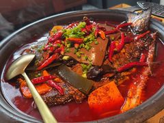 -探鱼·鲜青椒爽麻烤鱼(苏宁广场店)