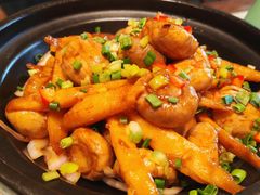 蘑菇烩山药-泰钰丰烤鸭.天津菜(开发区店)