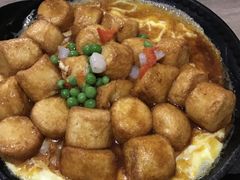 煎鸡蛋日本豆腐-新白鹿餐厅(城西银泰城店)