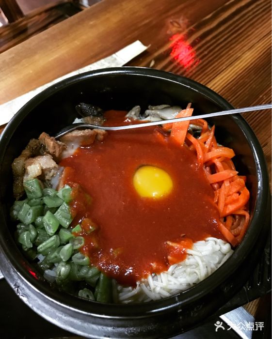 来自星星的韩国炸鸡(虹桥路店)五花肉石锅拌饭图片 - 第11张