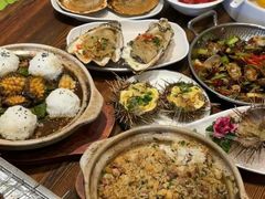 海肠捞饭-九號院子海鲜烧烤