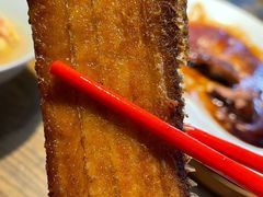 干炸带鱼-老头儿真传-老头儿油爆虾(胜利河美食街店)