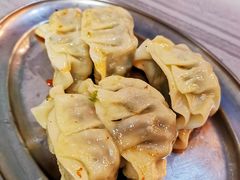 鲜肉韭菜煎饺-芬芳甜品(同福路店)