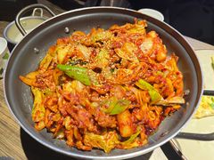 韩式炒鱿鱼五花肉-乐园夜市场(五道口王庄路店)
