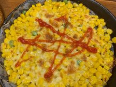 料理烤芝士玉米粒-老东镇啤酒屋海鲜加工·蒸汽海鲜·海鲜烧烤(台东店)