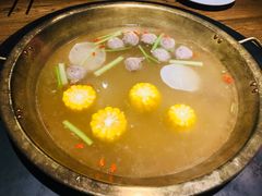 手打牛肉丸锅底-小牛海记潮汕牛肉店(永定路店)