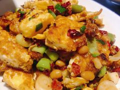腊八豆炒荷包蛋-湘味淳(千禧街店)