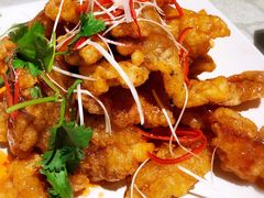 锅包肉-华盛园卷子王农家菜水库鱼