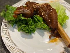 糊辣羊蹄字。-鹏馨羊羔肉·非遗(新建街店)