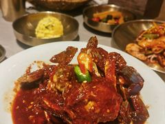 -草家酱蟹炭火烤肉店(珲春南路一店)