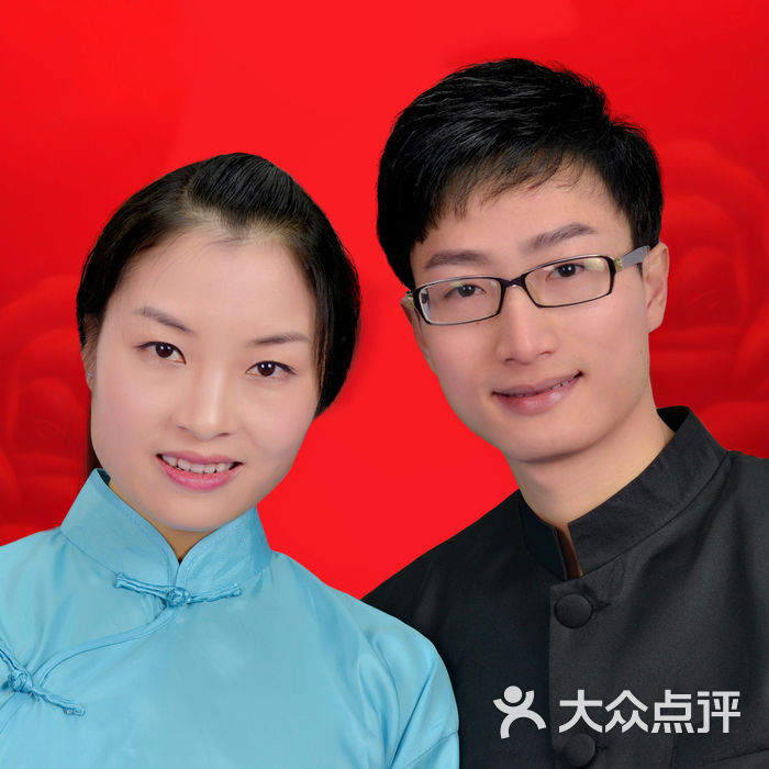 国华照相馆民国风复古结婚登记照图片-北京快照摄影-大众点评网