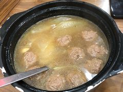 砂锅青萝卜羊肉丸子汤-砂锅李(九江路店)