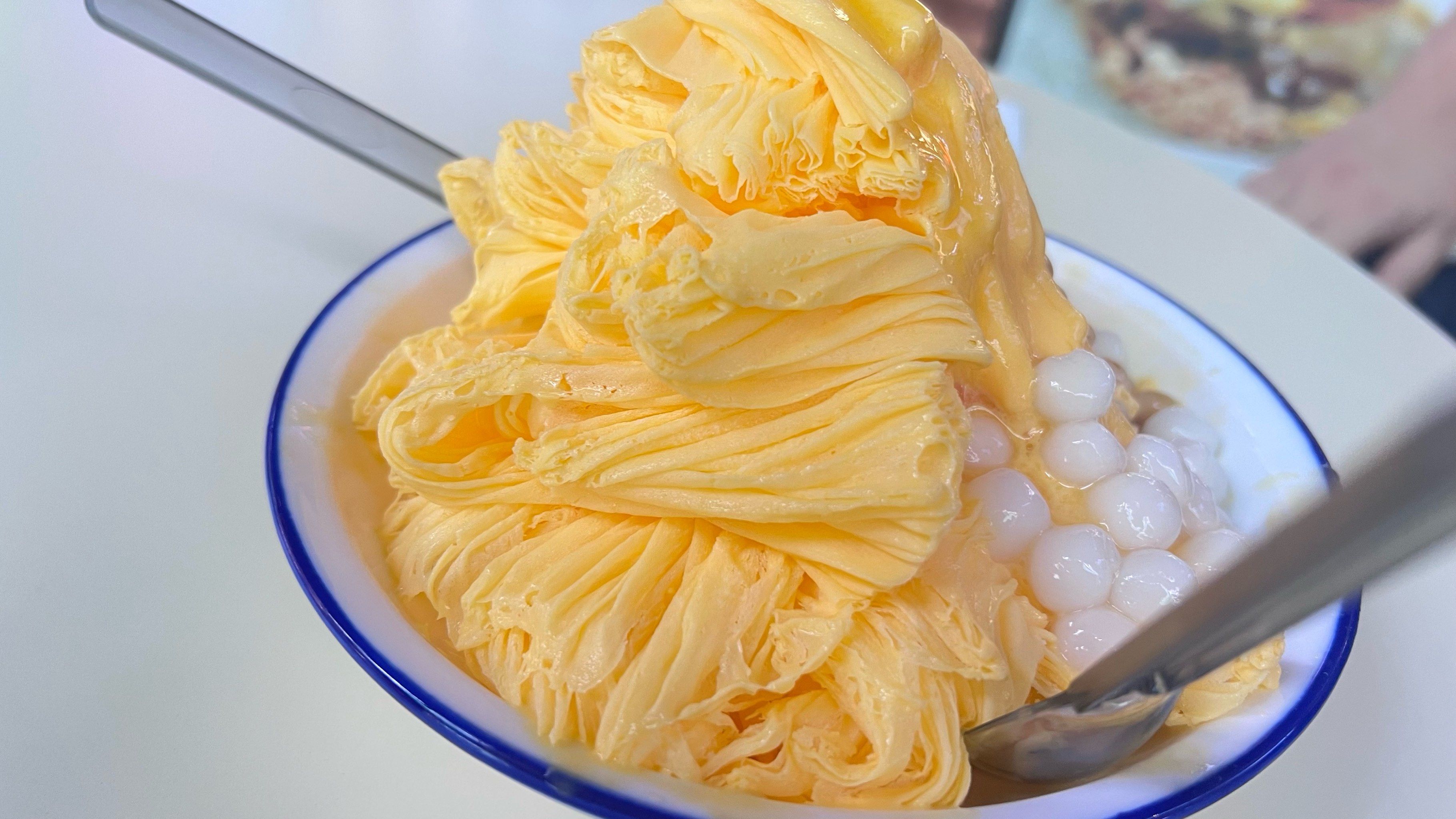 在成都吃到正宗绵绵冰