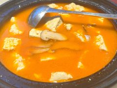 松茸虾汤老豆腐-花家怡园(四合院总店)