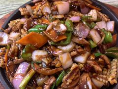 鱿鱼爆腰花铁板-卢庄(江汉路店)