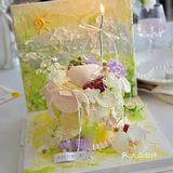 法式油画春天氛围感蛋糕🌈