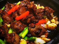 砂锅黑椒牛肉-粗茶淡饭·隐庐私厨(东亭店)