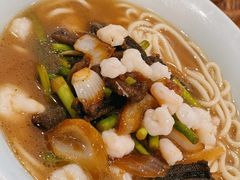 虾爆鳝面-奎元馆.百年奎元.非遗传承(西湖边的解放路店)