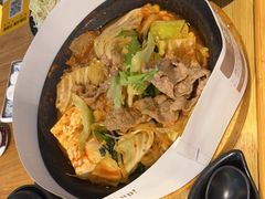 辣白菜肥牛定食-雷门拉面·现熬骨汤(凯德来福士店)