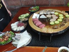 -老姐石板烧烤+铜炭火锅(总店)