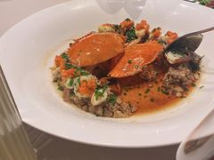 咸蛋肉饼蒸膏蟹-三利音·东方司宴(外滩店)