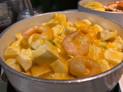 蛋黄虾仁烩豆腐-日昌餐馆(Mini西点茂店)