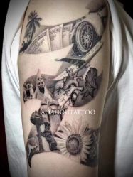 -鳌首刺青纹身 穿孔饰品店