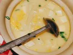 鸡汤豆腐煮青菜-西贝(深圳卓悦汇店)
