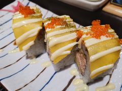 芒果鳗鱼加州卷-名人浅草屋料理(包河万达店)