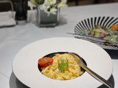 蘑菇蒜香柠檬奶油意大利面-燃扒房Steakhouse(皇庭店)