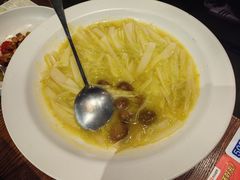 老鸡汤栗子扒白菜-小大董·烤鸭(王府井apm店)