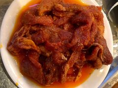 麻辣牛肉-九尺赵老四鲜鹅肠火锅