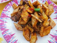 馕丁炒肉-新疆巴州金丝特餐厅(大钟寺店)