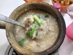 -长城砂煲田鸡粥
