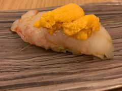 白虾海胆寿司-鮨青(恒基名人购物中心店)