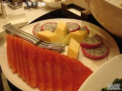 送的果盘-粗茶淡饭·汉口公馆(循礼门店)