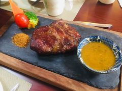 果木烧香蒜肥牛-简家·海鲜盛宴(下沙店)