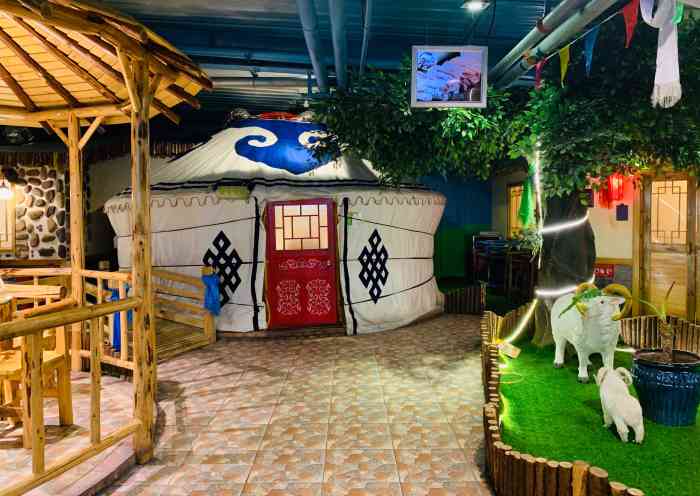 老阿妈蒙古村-"很高兴第二次中了他家的霸王餐,确实物美价.