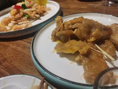 -东来菜馆•手抓海鲜家常菜•海鲜锅贴(鸽子窝店)