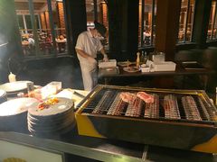 自助取餐区-海角轩·三亚文华东方酒店