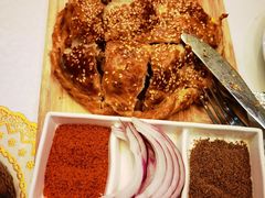 酥皮面包烤羊腿-巴依老爷新疆美食(工体旗舰店)