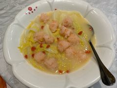 娃娃菜炖虾丸子-万宝海鲜舫(劳动公园店)