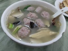 生汆丸子汤-子午路张记肉夹馍(小寨西路店)