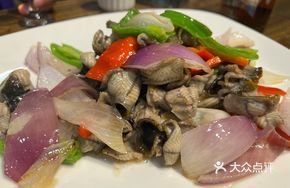 Scallion Stir-fried Eel Back