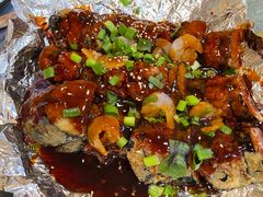 泰汁过桥茄-龙香居海鲜浑锅家常菜·特色驴肉