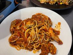海鲜番茄意面-MI WU FACTORY米屋美食工厂餐厅(绿地店)