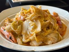 明虾烧菜芯-东莱馋房(陆家嘴店)