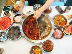 鸳鸯锅底-憨铁匠老火锅(龙岗万科里店)